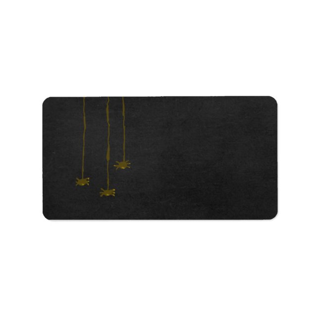 Spider Chandelier Address Labels Adressaufkleber (Vorne)