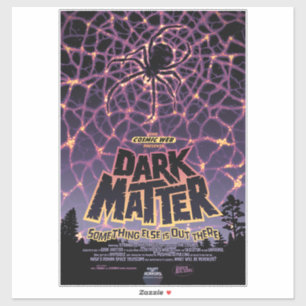 Spider Cosmic Web, Halloween Galaxie der Horror Aufkleber