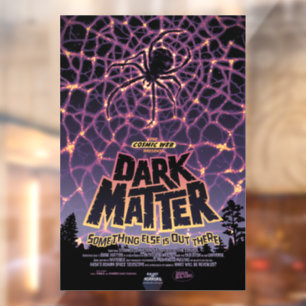 Spider Cosmic Web, Halloween Galaxie der Horror Fensteraufkleber