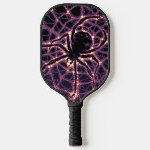 Spider Cosmic Web, Halloween Galaxie der Horror Pickleball Schläger