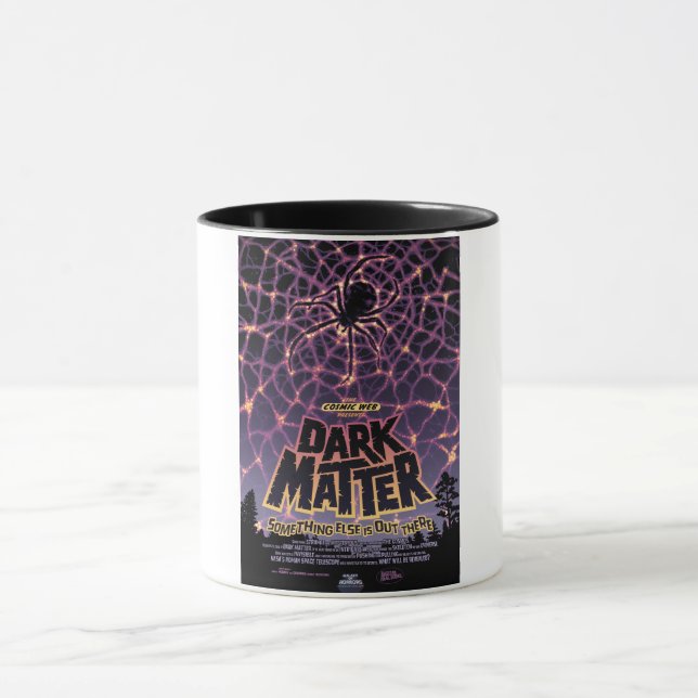 Spider Cosmic Web, Halloween Galaxie der Horror Tasse (Zentrum)