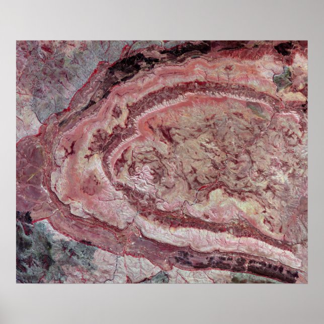 Spider Crater, Western Australien Poster (Vorne)