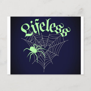 Spider Design Postkarte