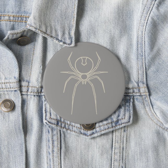 Spider - Ghost Gray und Bone White Button (Beispiel)