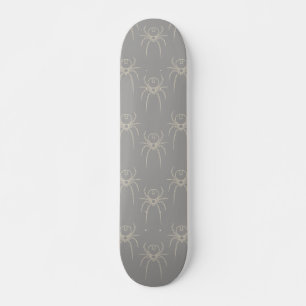Spider - Ghost Gray und Bone White Skateboard