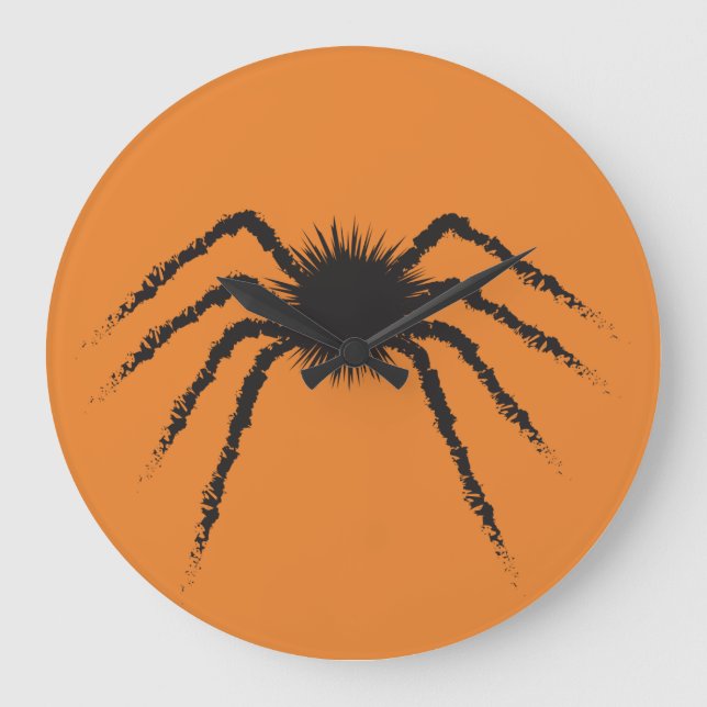Spider Große Wanduhr (Vorderseite)