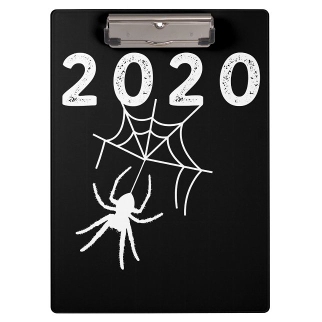 Spider Halloween 2020 Geschenk, RiesenHalloween-Sp Klemmbrett (Vorderseite)