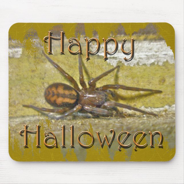 Spider Halloween Holiday Coordinated Items Mousepad (Vorne)