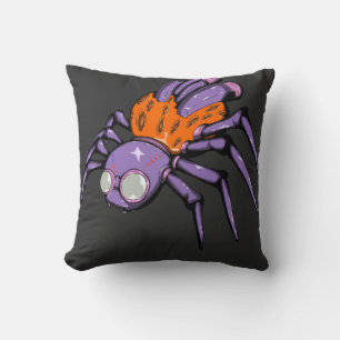 Spider halloween kissen