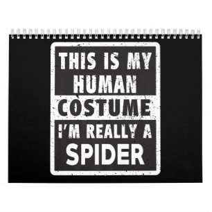Spider Halloween Kostüm Funny Spider Kostümgeschen Kalender
