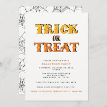Spider Halloween-Party Trick oder Treat
