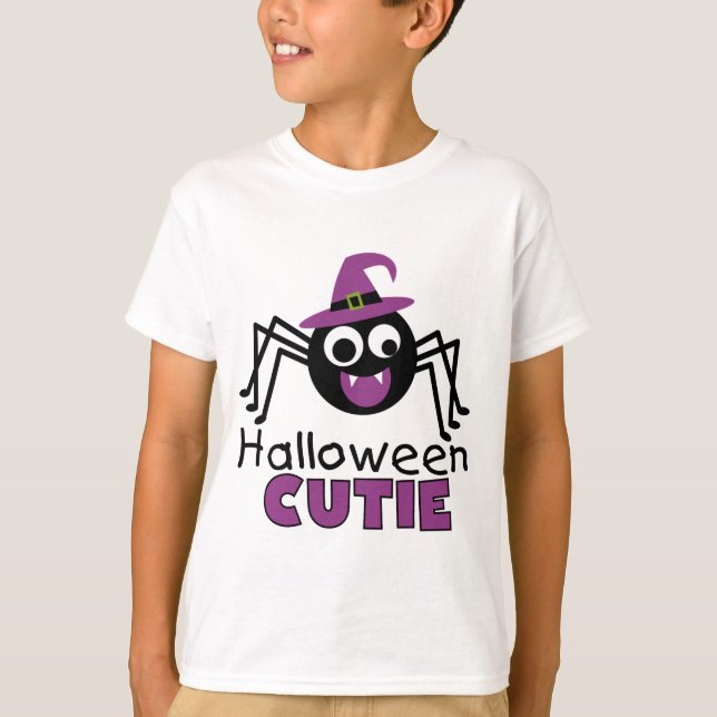Spider Halloween Süsse T-Shirt (Vorderseite)