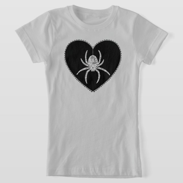 Spider Heart T - Shirt (Ablage )