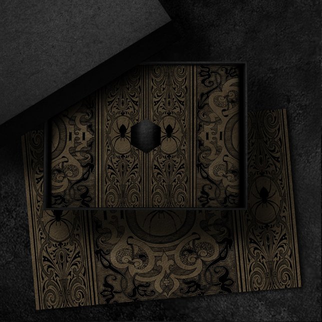 Spider Hexe | Süede Fantasy Spiderweb Geblüht Seidenpapier (Von Creator hochgeladen)