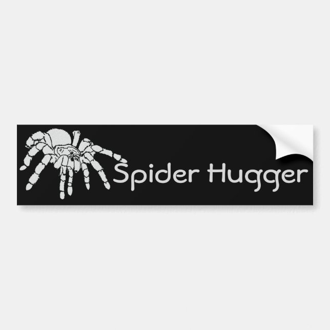 Spider Hugger Autoaufkleber (Vorne)
