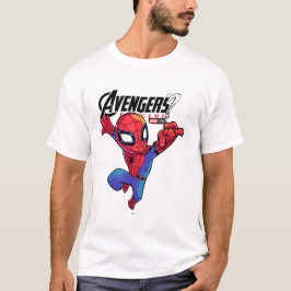 Spider-Man – Chibi Marvel Superhero Art T-Shirt