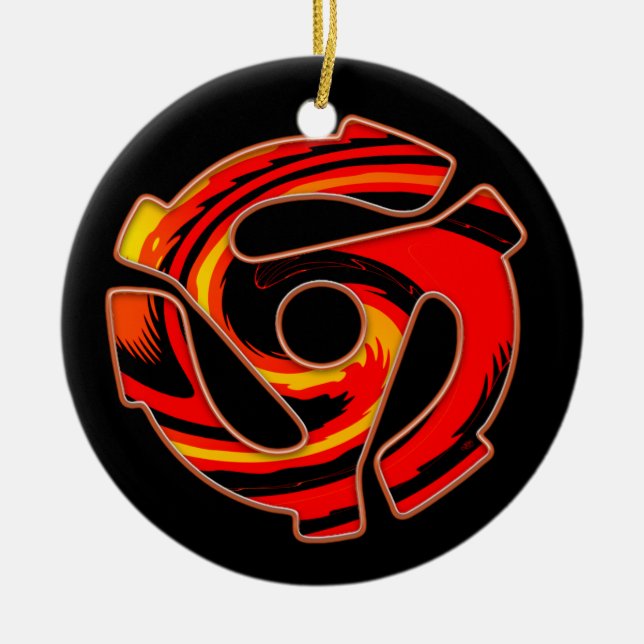 Spider mit 45 U/min Keramik Ornament (Vorne)