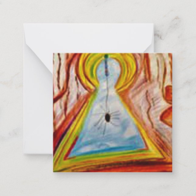 Spider Note Card Mitteilungskarte (Vorderseite)