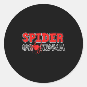 Spider Oma Spidey Geburtstags-Matching-Familien-We Runder Aufkleber
