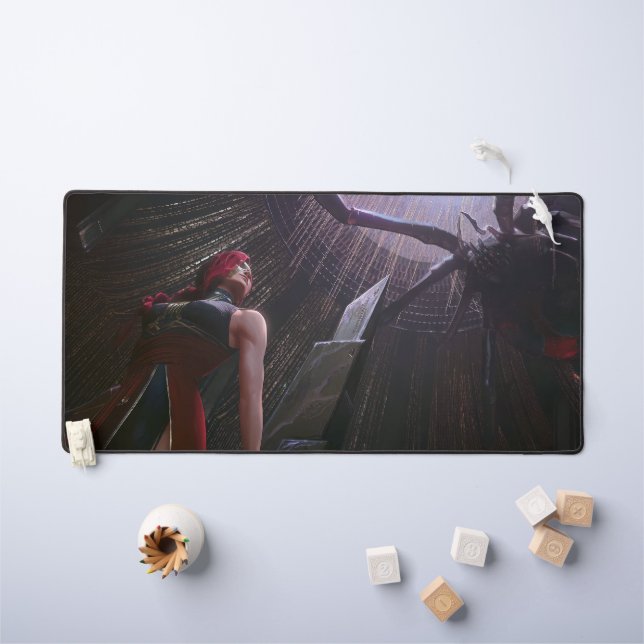 Spider Queen Gaming Desk Mat | Dunkle Magic Desk M Schreibtischunterlage (Kindertisch)