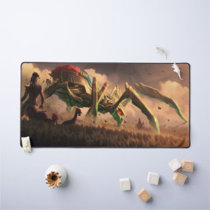 Spider Queen Gaming Desk Mat   Dunkle Magic Desk M Schreibtischunterlage