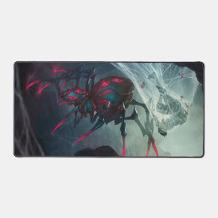 Spider Queen Gaming Desk Mat   Dunkle Magic Desk M Schreibtischunterlage