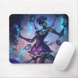 Spider Queen Gaming Mousepad | Gothic Theme Design