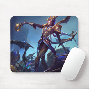 Spider Queen Gaming Mousepad   Gothic Theme Design