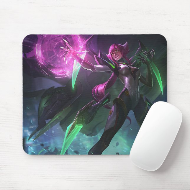 Spider Queen Gaming Mousepad | Gothic Theme Design (Mit Mouse)