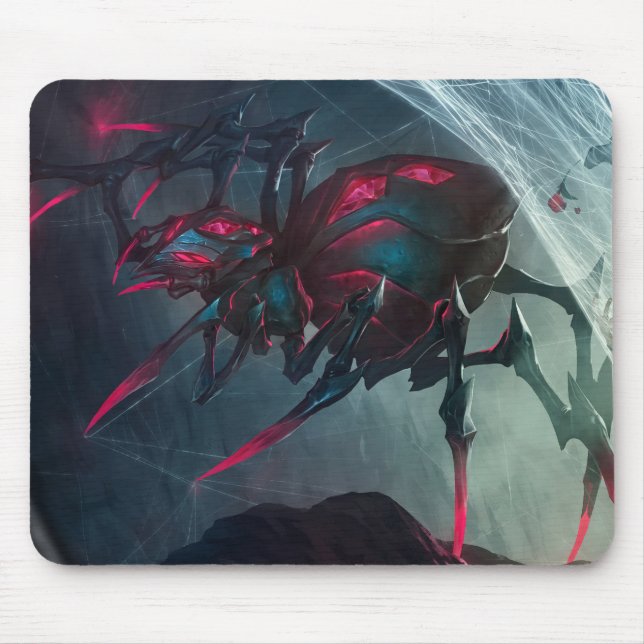 Spider Queen Gaming Mousepad | Gothic Theme Design (Vorne)