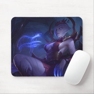 Spider Queen Gaming Mousepad   Gothic Theme Design