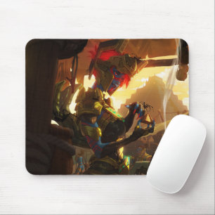 Spider Queen Gaming Mousepad   Gothic Theme Design