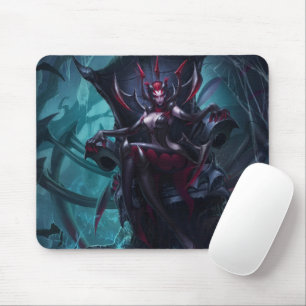 Spider Queen Gaming Mousepad   Gothic Theme Design