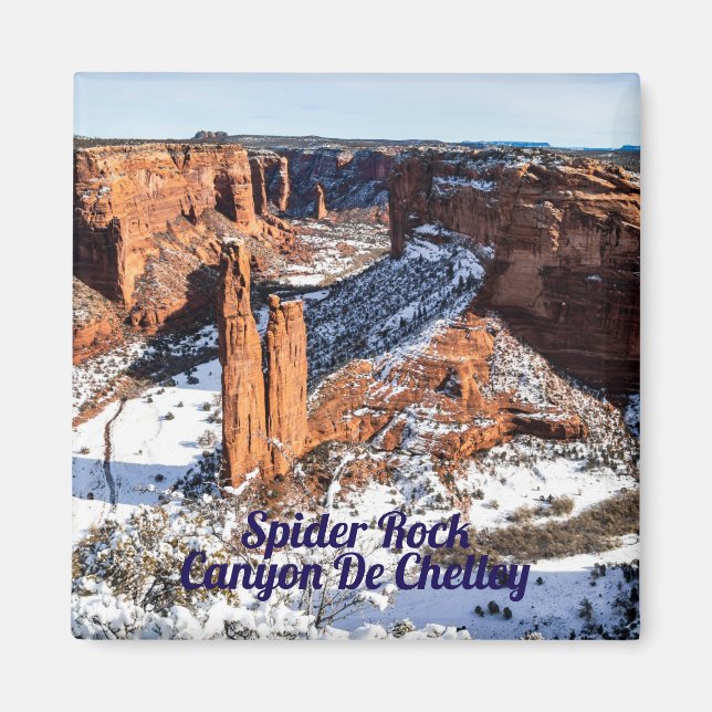 Spider Rock Canyon De Chelley Magnet (Vorne)