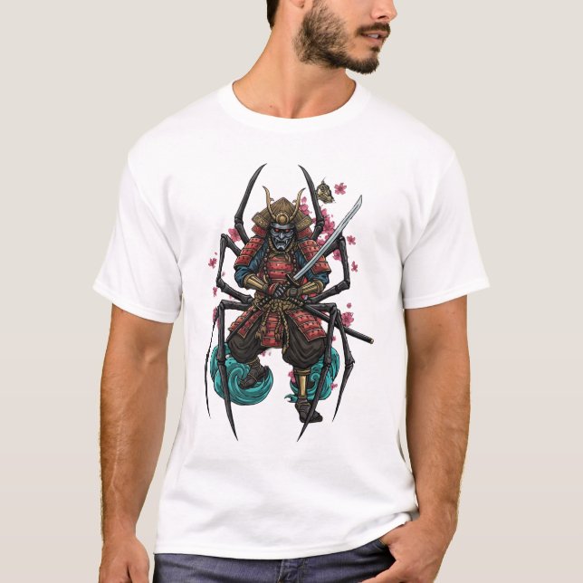 Spider Samurai Warrior t-shirt   (Vorderseite)