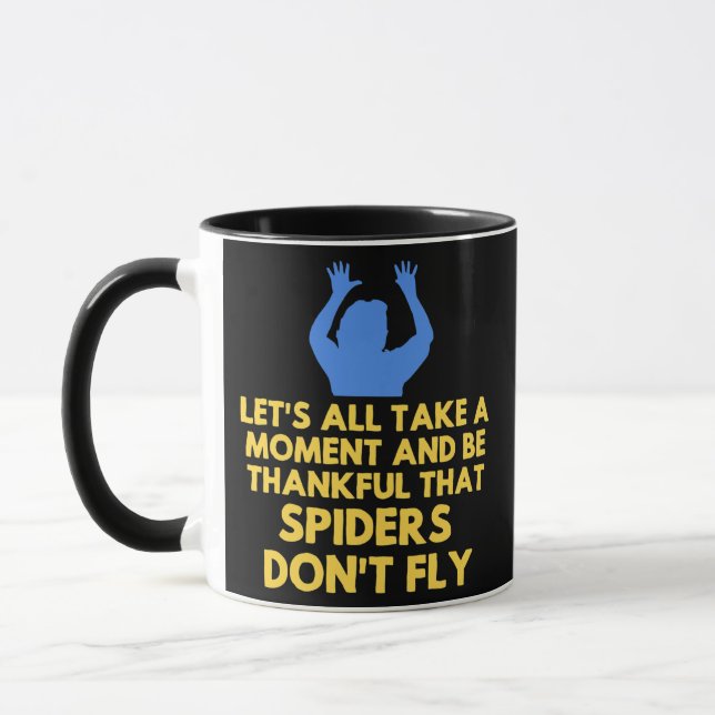 Spider Sarcastic Funny Sarcasm Spaß Meme Joke Tasse (Links)