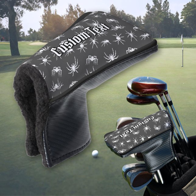 Spider Silhouetten Muster Golf Head Cover Headcover (Von Creator hochgeladen)
