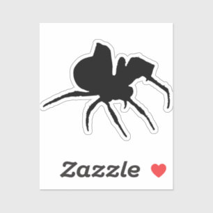 Spider Spooky Halloween Aufkleber