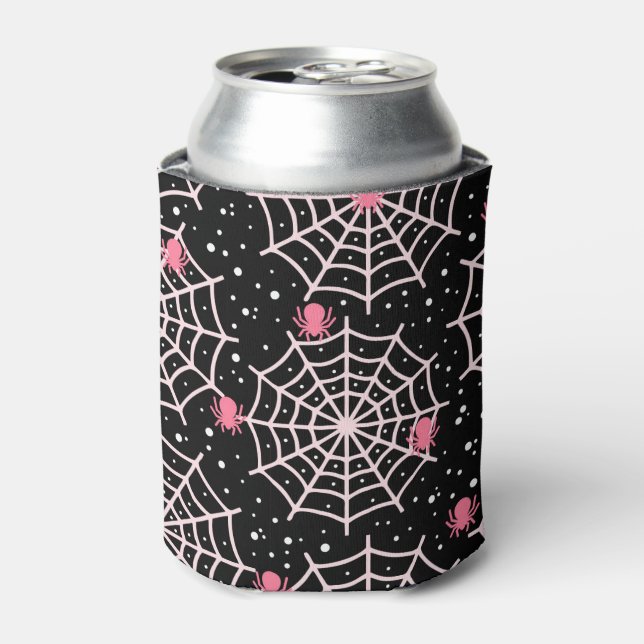 Spider und Spider Webs Dosenkühler (Kanne Vorderseite)
