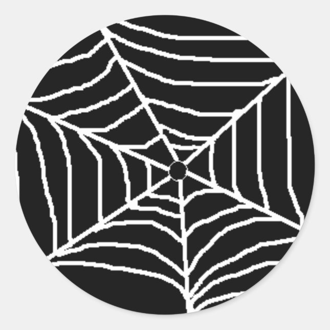 SPIDER WEB - Aufkleber (Vorderseite)