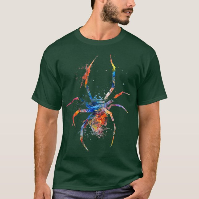 Spider Web Cobweb Arachnid Entomology - T-Shirt (Vorderseite)