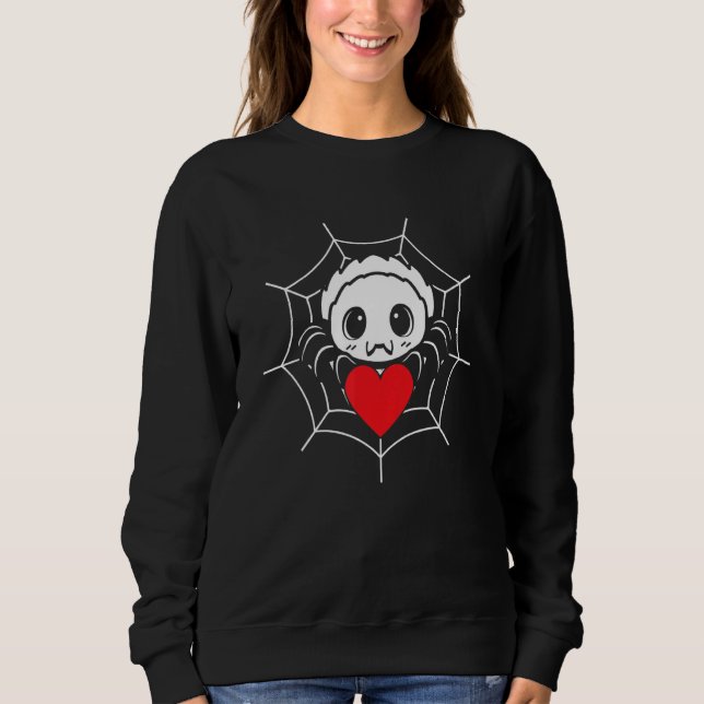 Spider Web Cobweb Arachnids Arachnophile Insekt 1 Sweatshirt (Vorderseite)