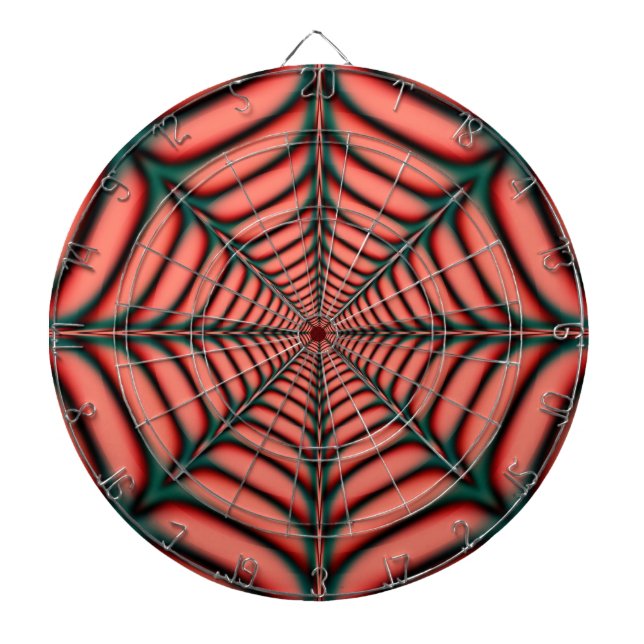 Spider Web Dartboard Dartscheibe (vorne)