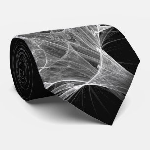 Spider Web Fraktal Design Krawatte