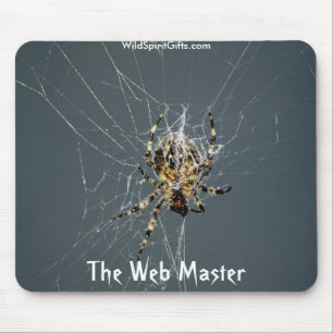 'Spider Web'-Geschenke Mousepad