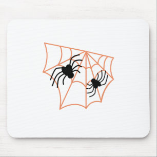 Spider Web Halloween Mousepad