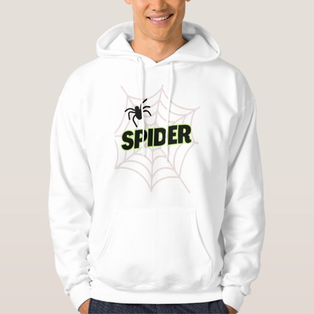 Spider Web Intrige Hoodie (Vorderseite)