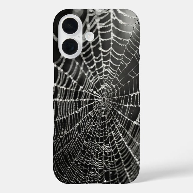 Spider Web Muster Halloween Case-Mate iPhone Hülle (Rückseite)