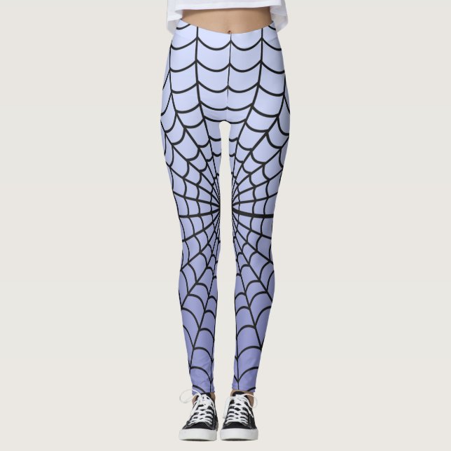 Spider Web Pattern ~ London Fog Design ~ * ~ Leggings (Vorderseite)