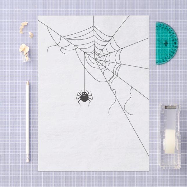 spider web seidenpapier (Handwerk)